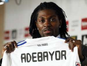 Manchester City: Adebayor de retour au Real Madrid?