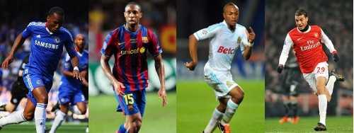 Drogba, Keita, Ayew, Chamakh… Tous les Africains en Ligue des Champions