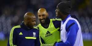 Anelka en visite en RD Congo pour la Fondation Mulumbu