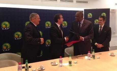 CAF : Un contrat d’un milliard de dollars avec Sportfive
