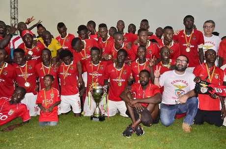 Sport Bissau e Benfica champion de Guinée Bissau