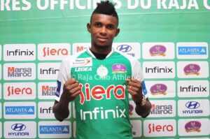 Mercato-Vita Club : Fabrice Ngoma au Raja Casablanca, c’est officiel