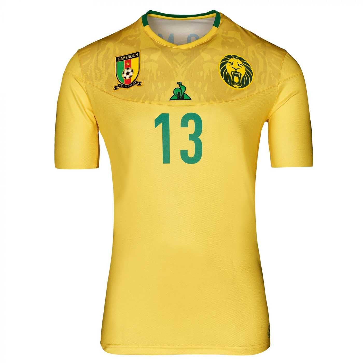 maillot exterieur cameroun can 2019 coupe du monde feminine 2019 le coq sportif 2