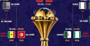 CAN 2019 : le programme des demi-finales