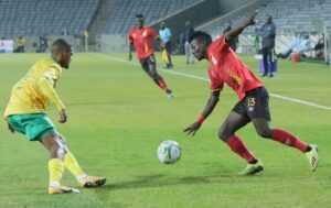 Amical : avec 8 nouveaux et sans son coach, l’Afrique du Sud renverse l’Ouganda !