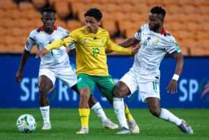 Mondial 2022 (Q) : l’Afrique du Sud s’offre le Ghana, la Centrafrique déchante