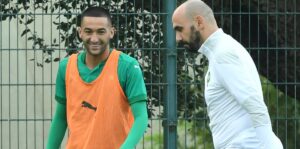 Maroc : le premier onze de Regragui avec Ziyech titulaire