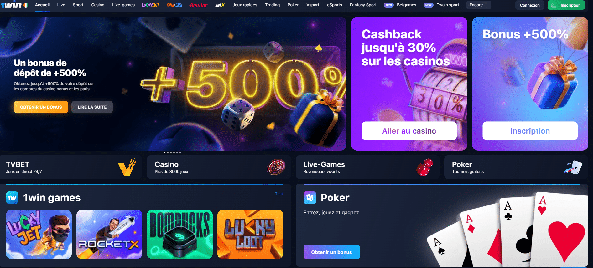 1win Lucky Jet APK : installation en France