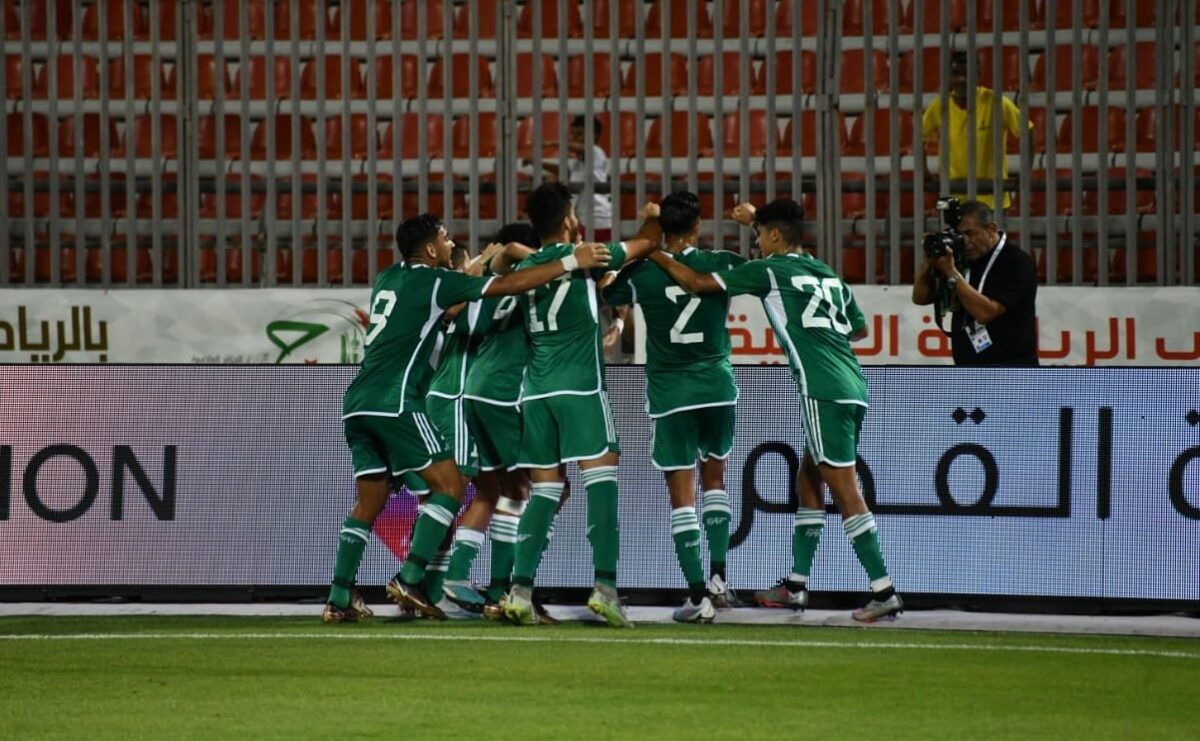 Jeux Sportifs Arabes : l’Algérie U23 se qualifie en demi-finales !