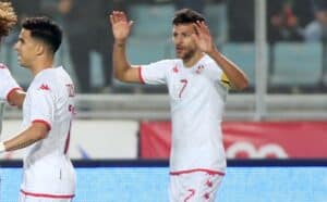 CAN 2023 (Q) : la Tunisie et Msakni déroulent et virent en tête