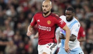 Manchester United : une étonnante première titularisation pour Amrabat !