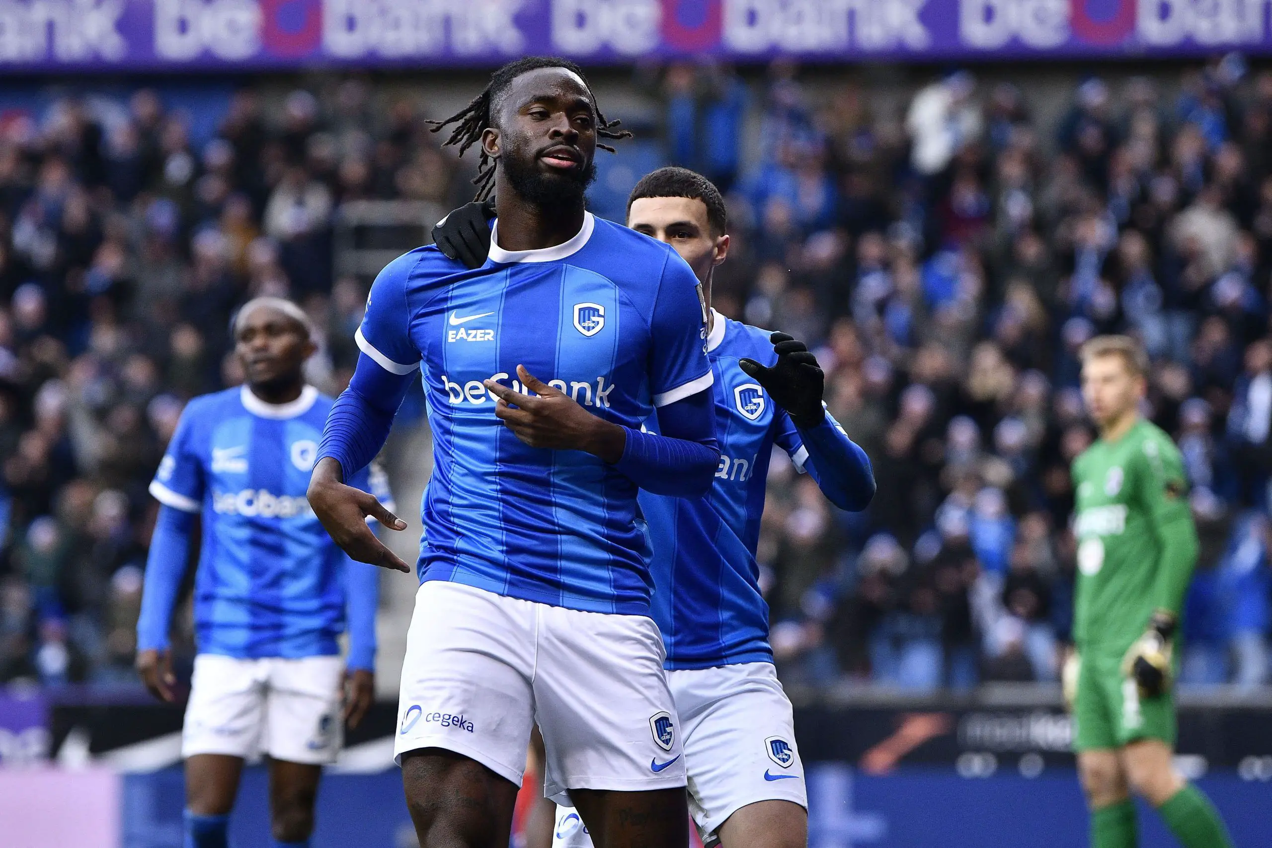 Tolu Arokodare revels in match-winning brace as Genk thump Royal Antwerp