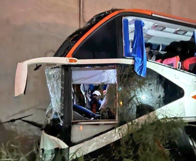 AFCON 2024: Journalists travelling in bus involved in accident 