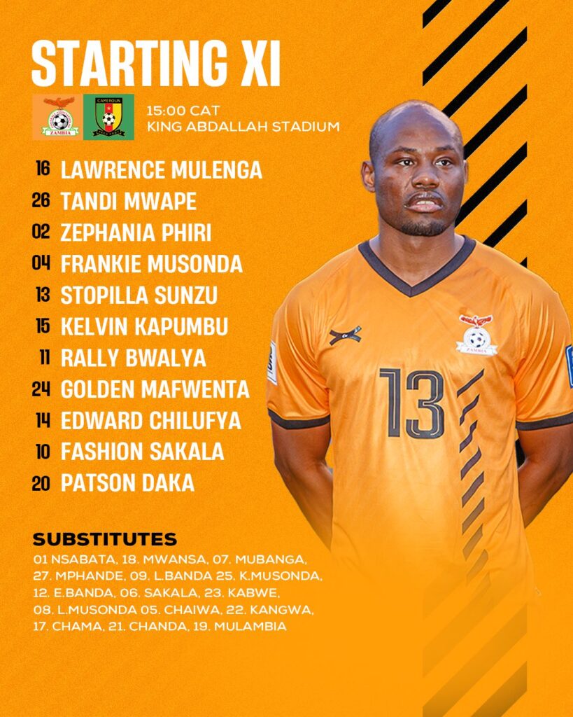 Compos Zambie Cameroun