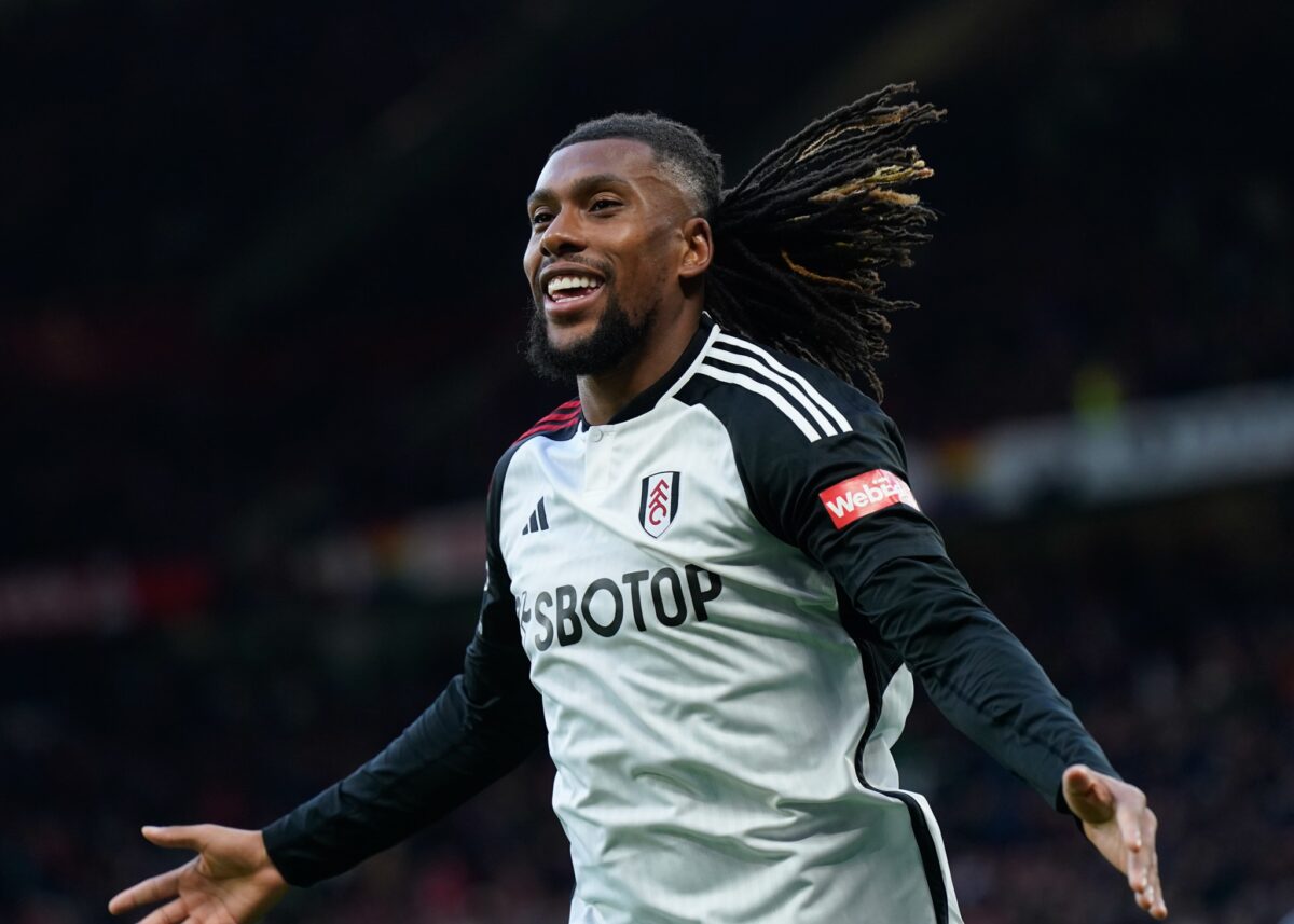 ‘No better feeling’ for Iwobi after historic Man United winner for Fulham