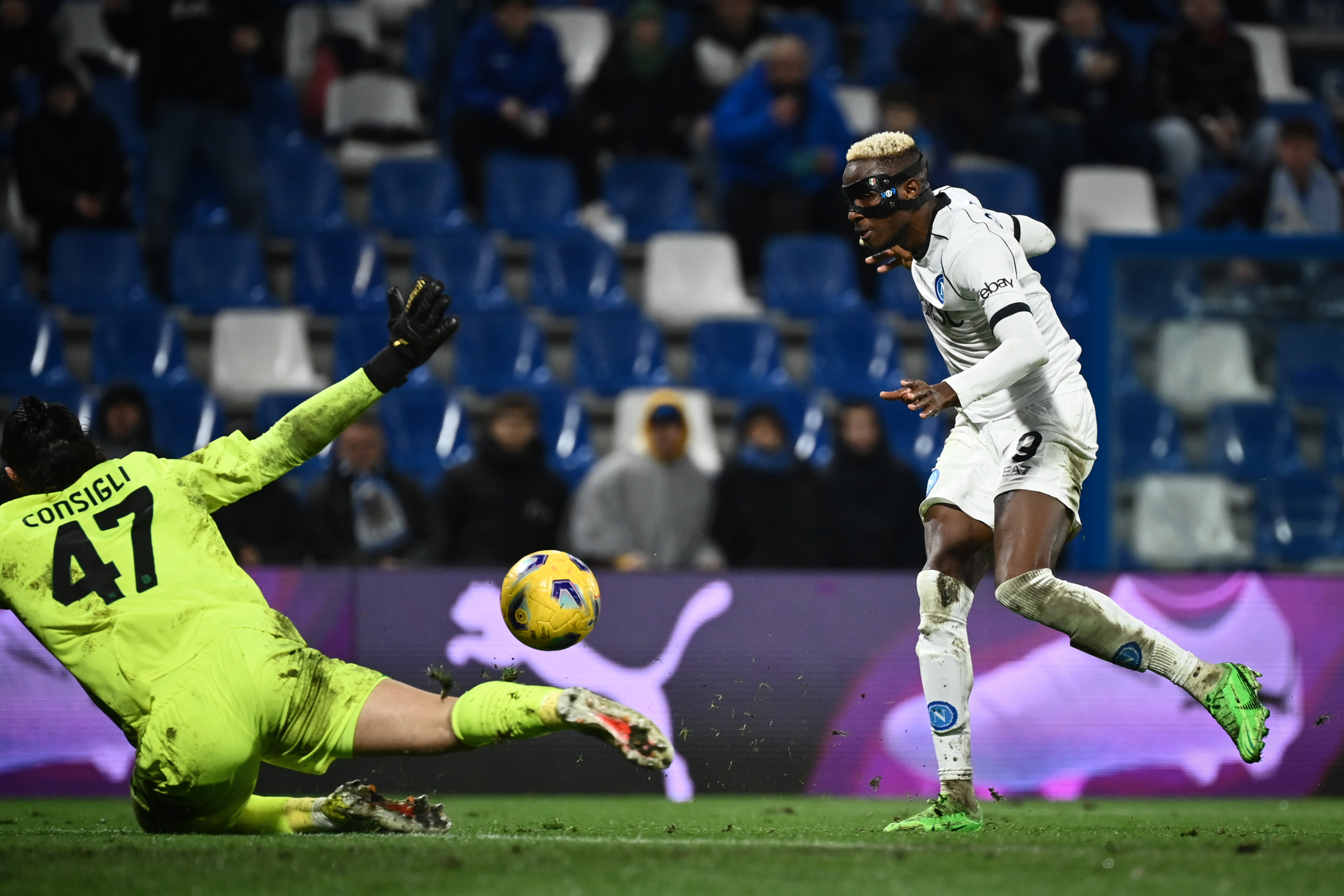 Hat-trick hero Victor Osimhen extends scoring streak as Napoli rout Sassuolo