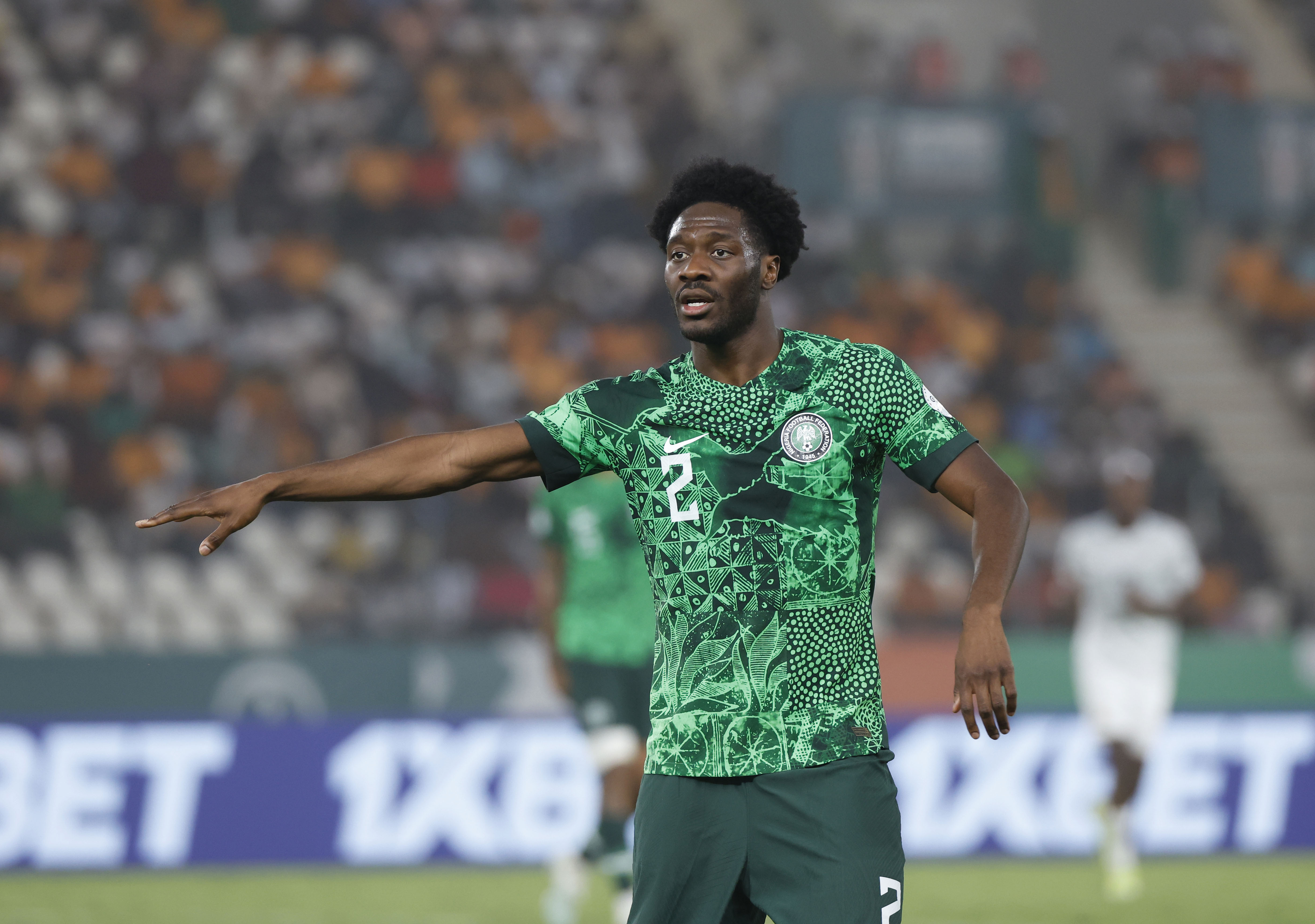 Super Eagles defender Ola Aina shows heart, joins young fan’s charity walk
