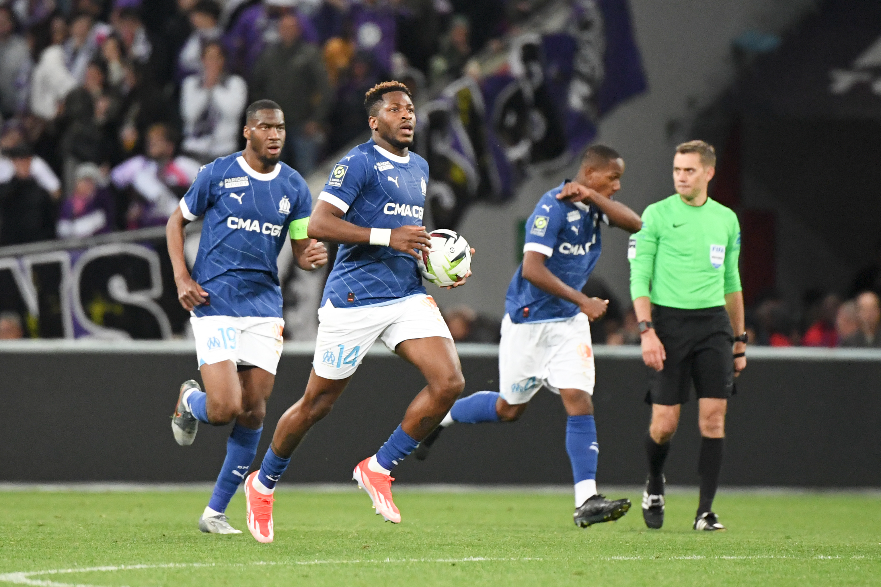 Pronostic OM – Nice : quelle cote pour un but de Faris Moumbagna ?
