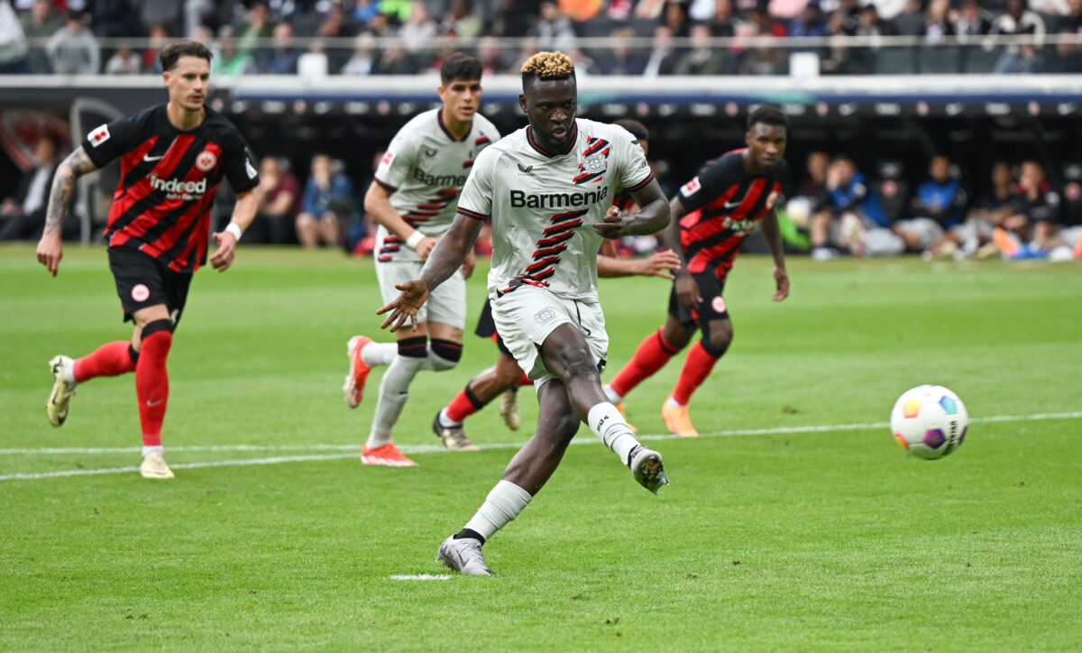 Pronostic Bayer Leverkusen – AS Roma : quelle cote pour un but de Victor Boniface ?