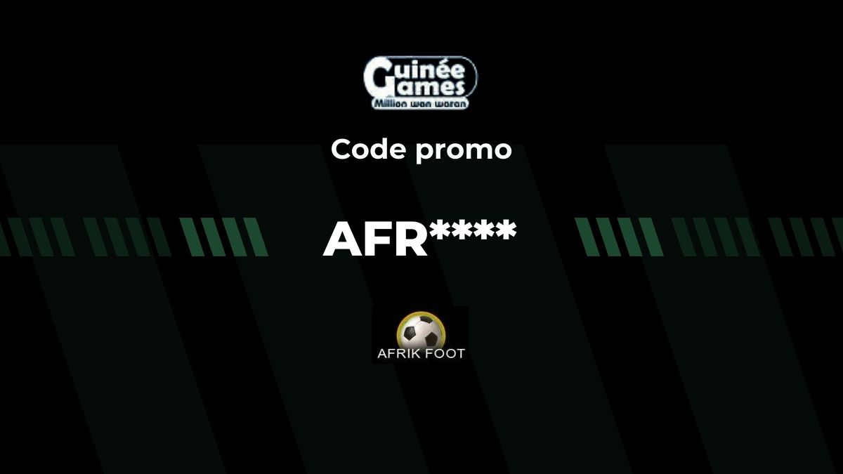 Code promo Guinée Games en Mars 2026 : jusqu’à 500 000 GNF offerts