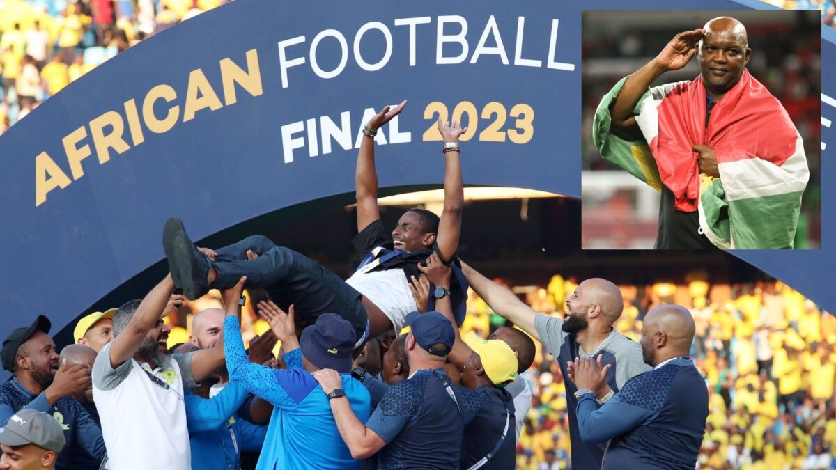 ‘They said he couldn’t make it at Pirates’ – Mosimane salutes Mokwena for shutting his critics as he slams co-coach model in PSL