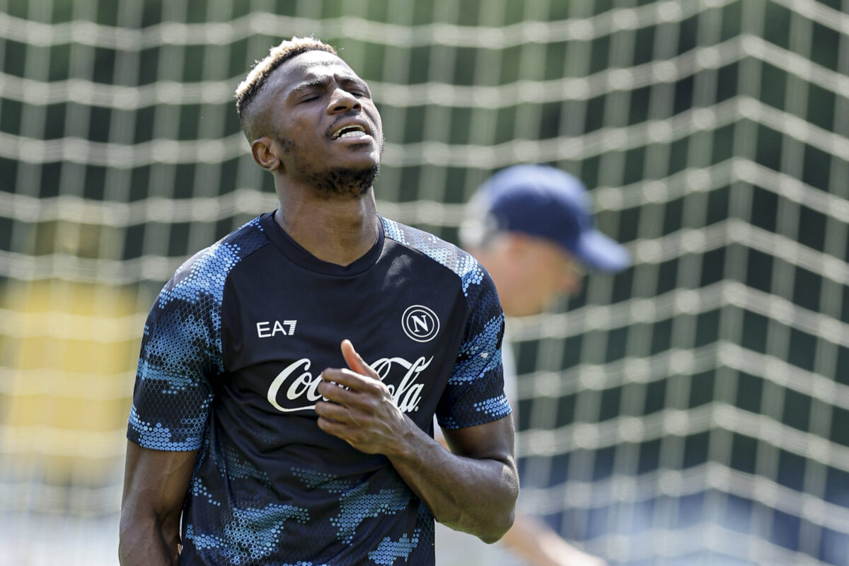 Massive setback in Osimhen transfer as PSG reject Napoli’s olive branch