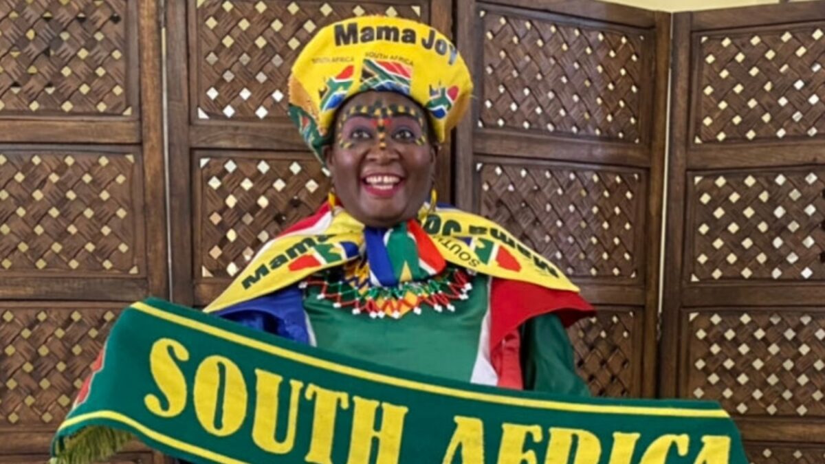 Bafana superfan Mama Joy breaks silence after missing Angola game