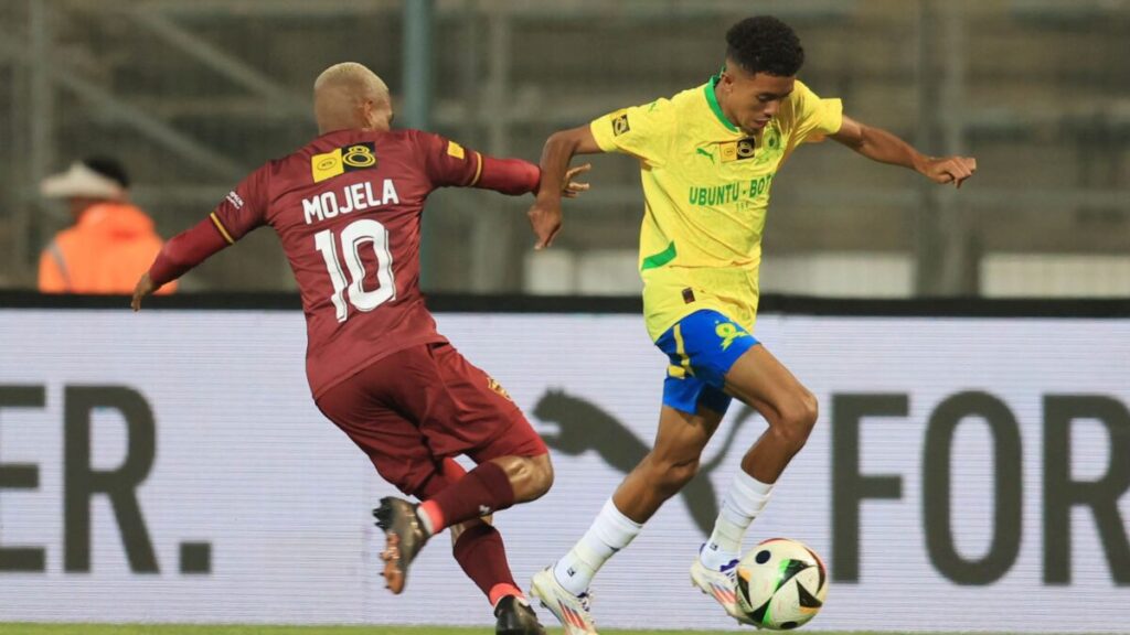 Mamelodi Sundowns vs Stellenbosch FC in the MTN8 semi final first leg. Photo - Mamelodi Sundowns