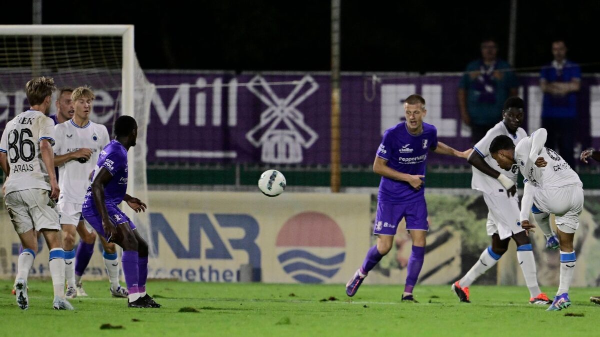WATCH: Shandre Campbell scores another beauty for Club Brugge youth