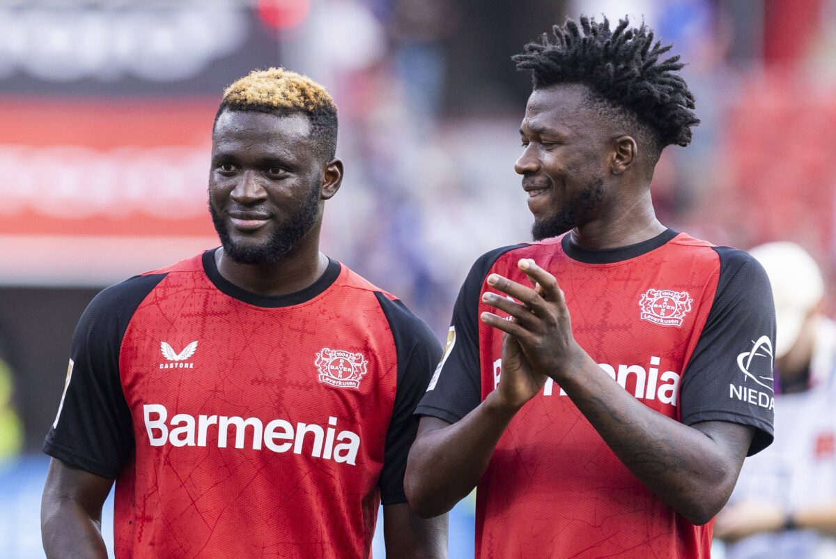 Clutch Boniface explains half-time team talk in Leverkusen late win