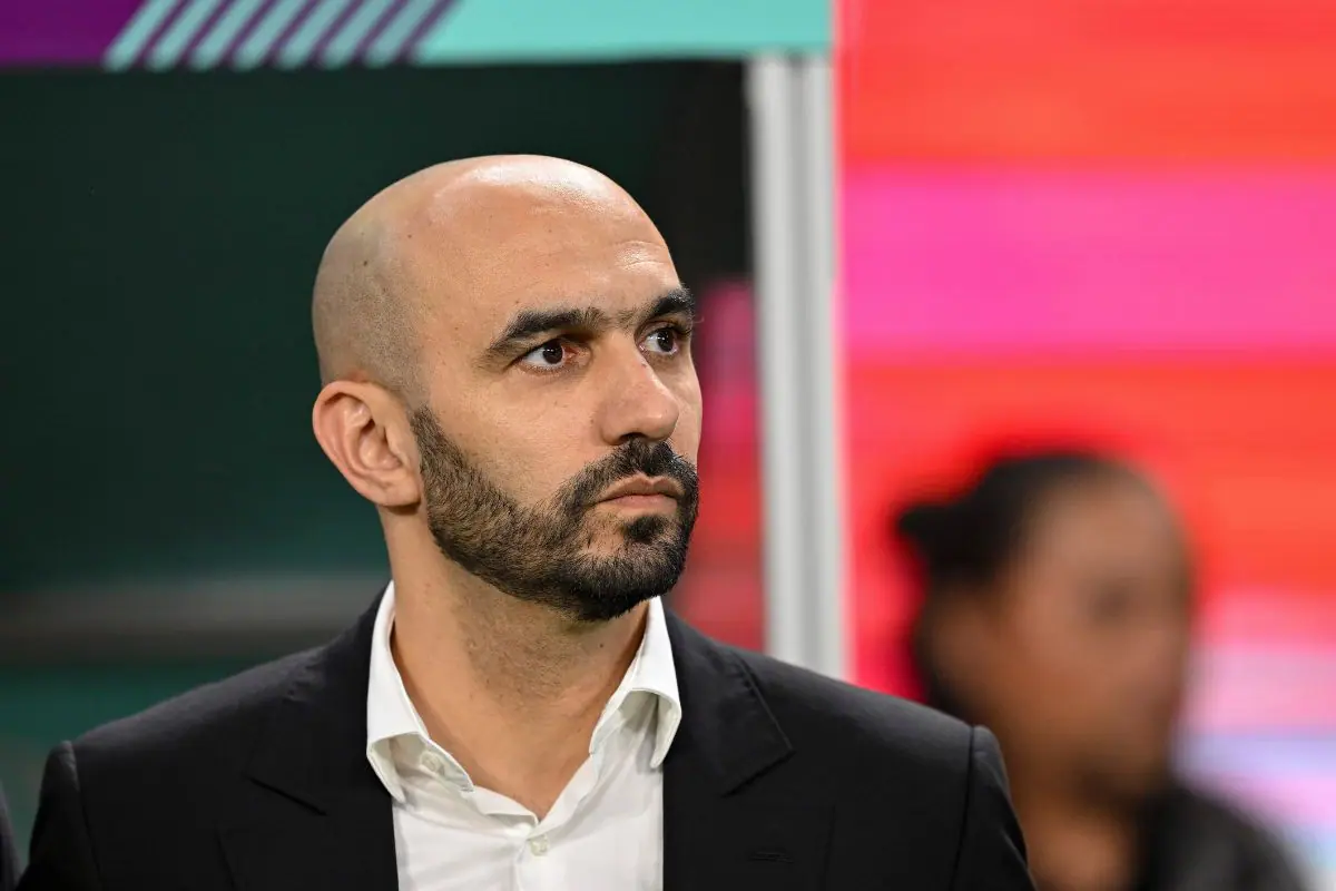Maroc : Walid Regragui supervise un joueur de Liga