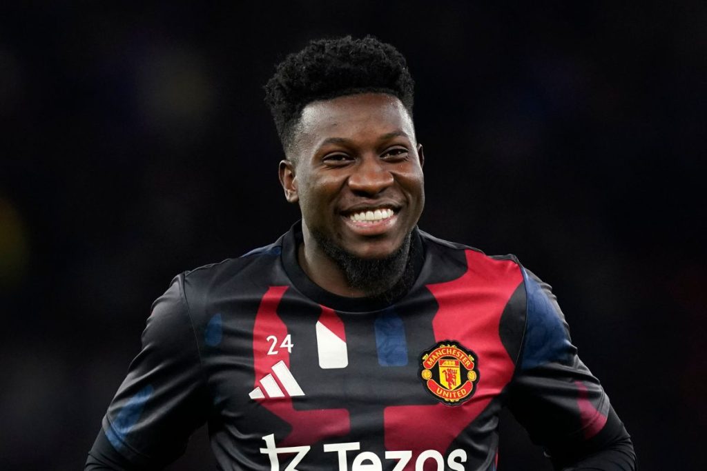 André Onana, Manchester United, janvier 2025