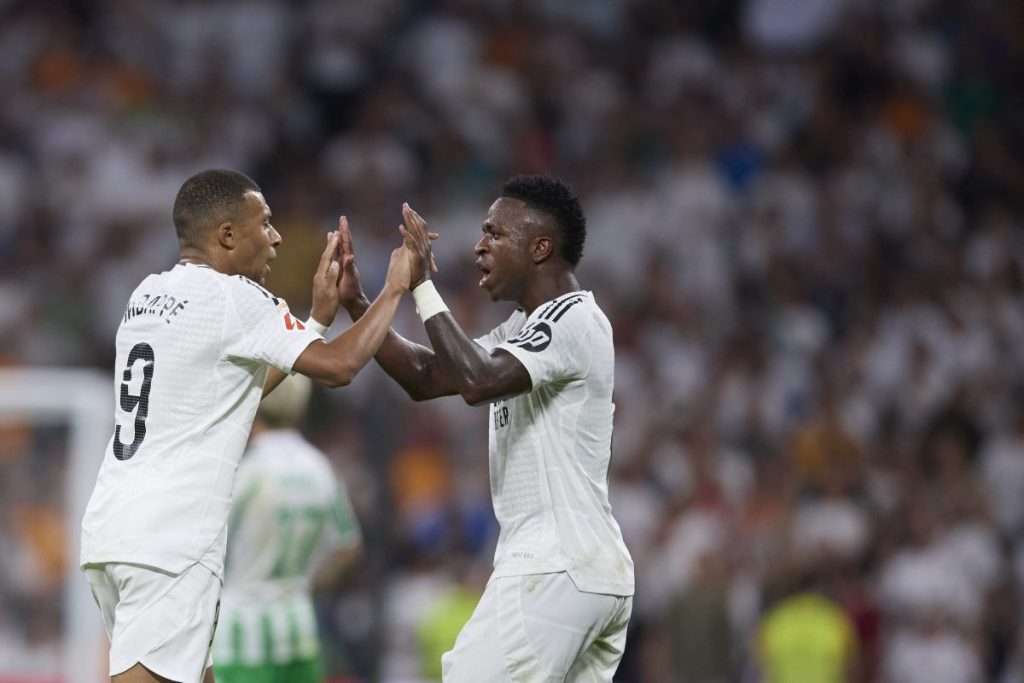 Kylian Mbappé, Vinicius, Real Madrid