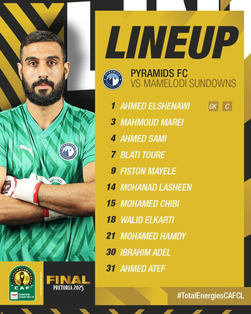 Compo Pyramids contre Mamelodi Sundowns