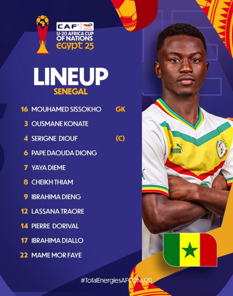 Compo Sénégal U20 contre Ghana U20