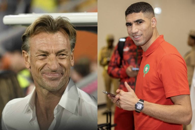 Maroc : “on va pas au Camp Nou !”, l’anecdote déroutante d’Hervé Renard avec Achraf Hakimi