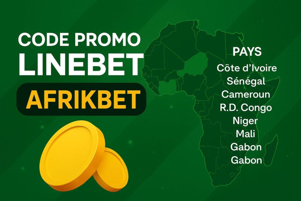 Vous trouverez tous les pays d'Afrique où le code promo Linebet est utilisable