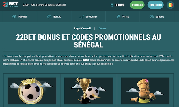 22bet est un site africain très agréable à utiliser