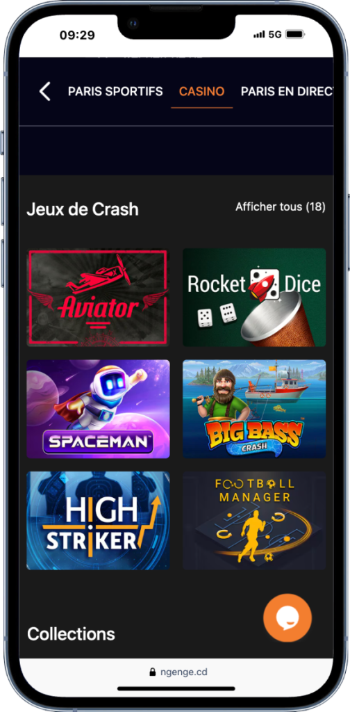 Jouer sur le casino Ngenge avec le code promo exclusif
