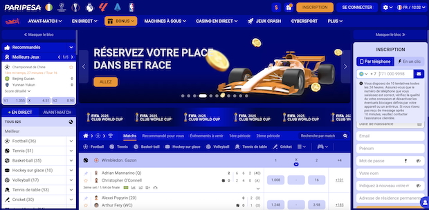 Le bookmaker Paripesa propose une offre de jeu très large au public ivoirien