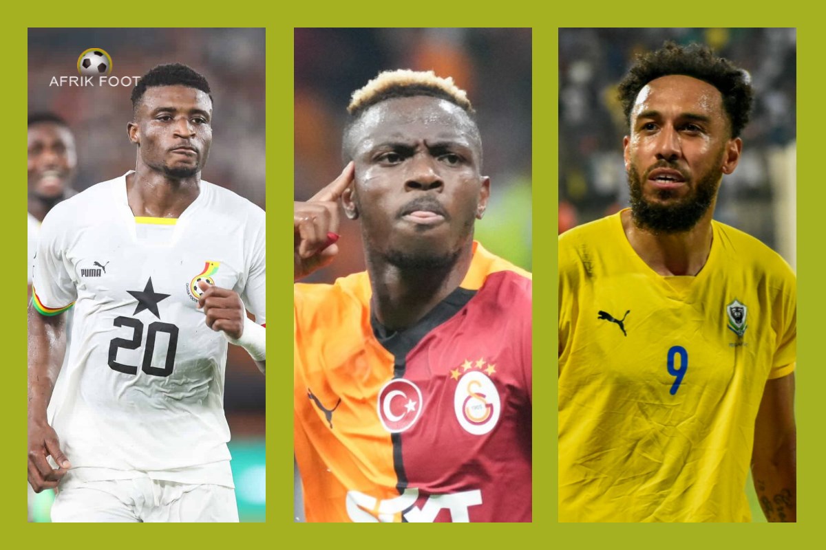 Kudus, Osimhen, Aubameyang… Les transferts records des joueurs africains lors du mercato