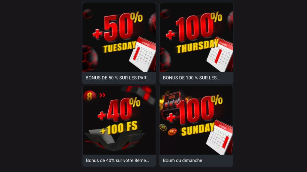 Boostez vos dépôts grâce au bonus code 888starz