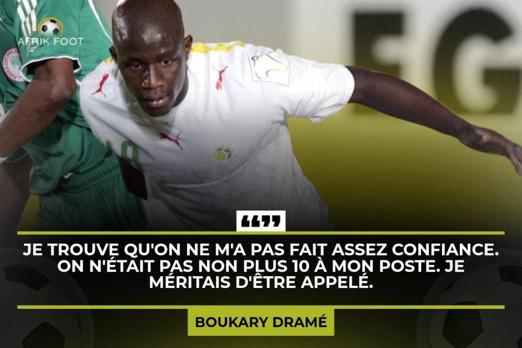 Boukary Dramé, Sénégal