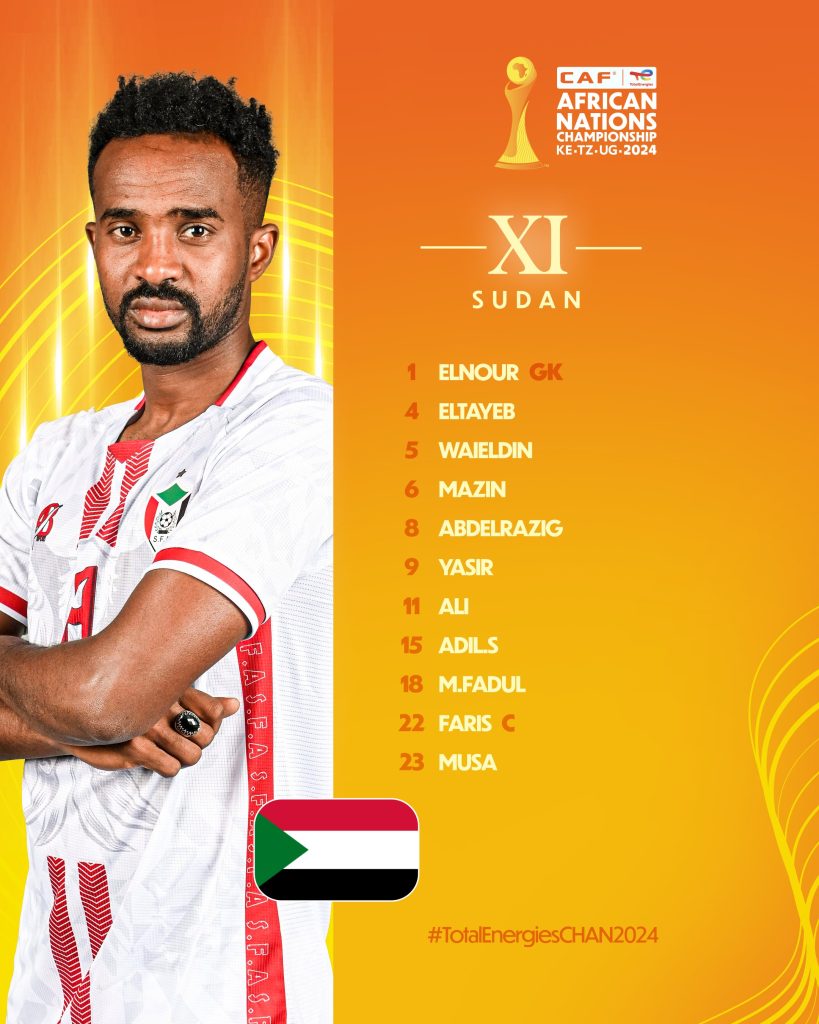 Compo Soudan A' contre Congo A' CHAN 2025