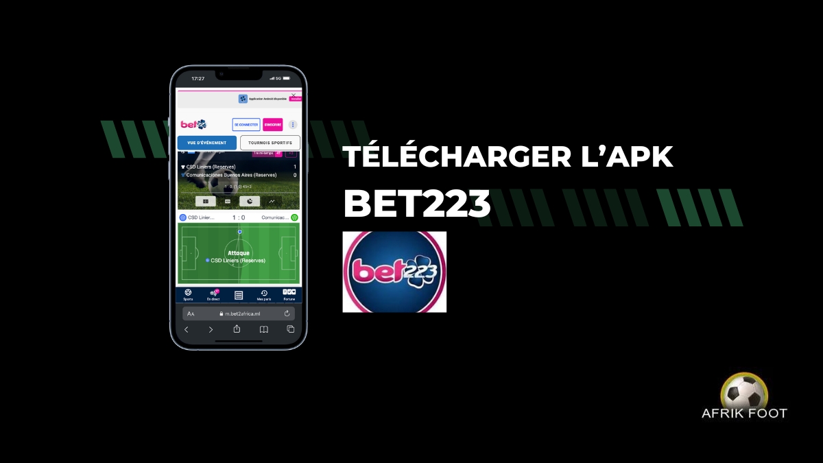 Télécharger l’APK Bet223 gratuitement sur votre mobile en Mars 2026