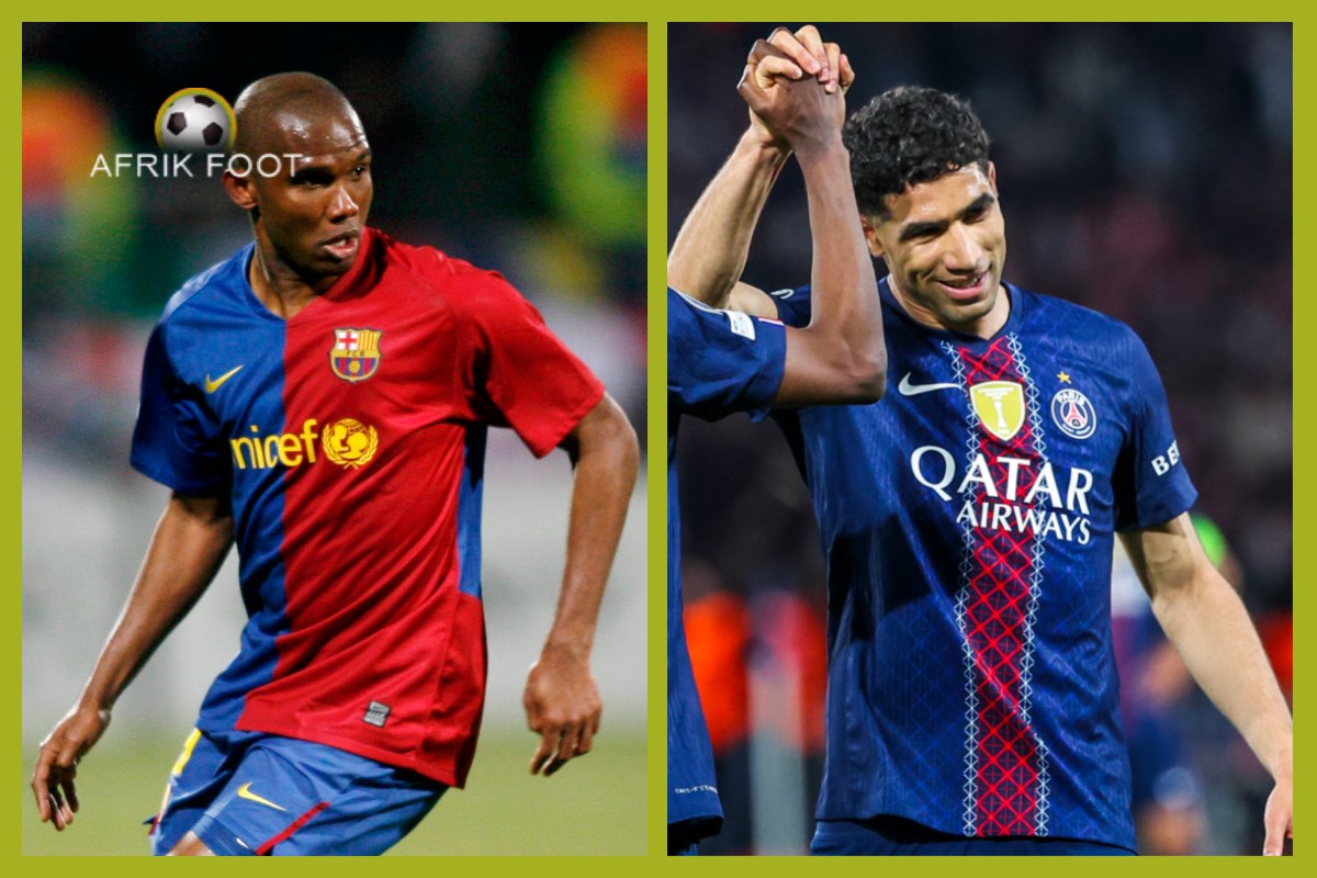 PSG : Achraf Hakimi fonce sur le record de Samuel Eto’o en Ligue des champions !