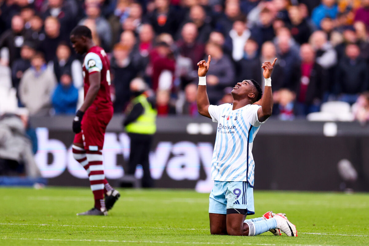 Awoniyi sheds light on his future with Forest, and the club’s hopes for survival