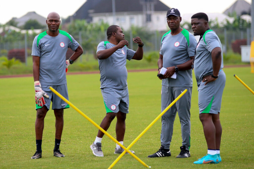 Austin Eguavoen will lead the Super Eagles against Libya