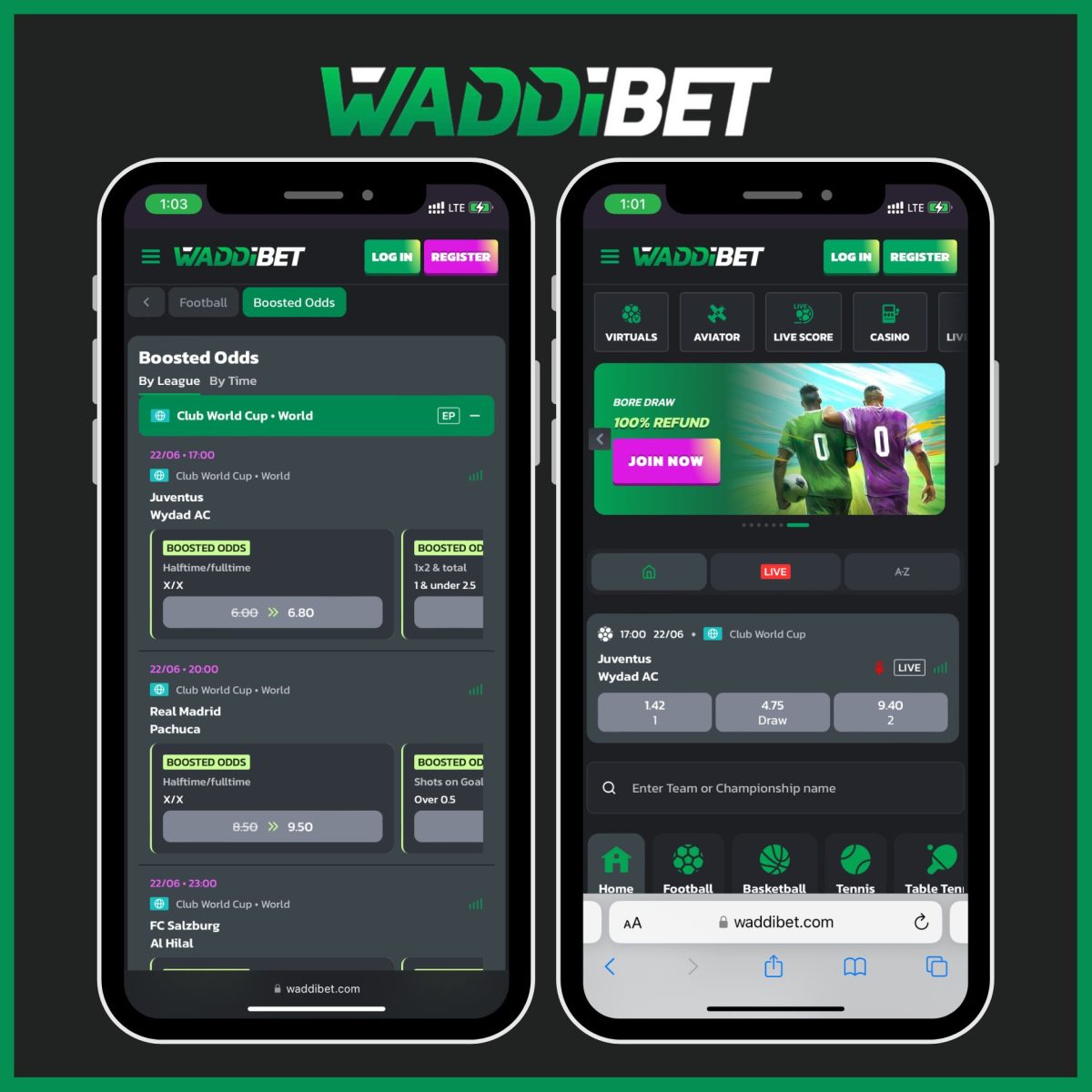 Waddibet App