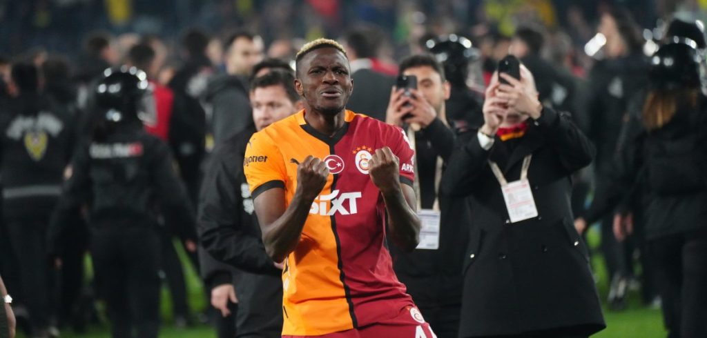 Victor Osimhen breaks silence after star turn in emotional night for Galatasaray